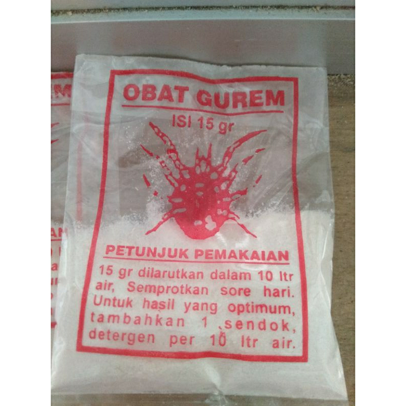 OBAT GUREM AYAM OBAT GUREM PALING AMPUH 10 PCS