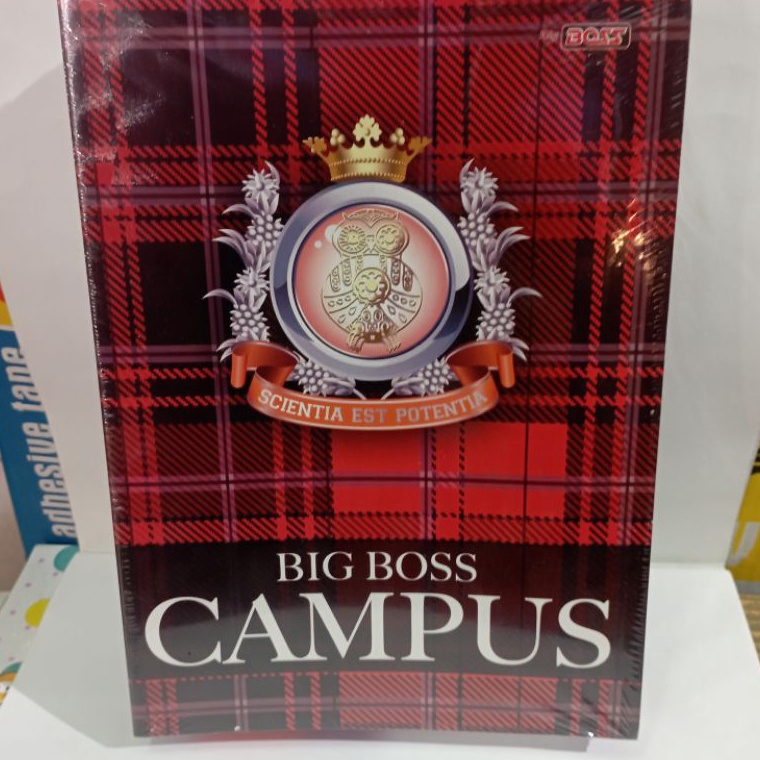 

KODE KAMFS BUKU TULIS CAMPUS BIG BOSS isi 5 lembar 1 buku pack