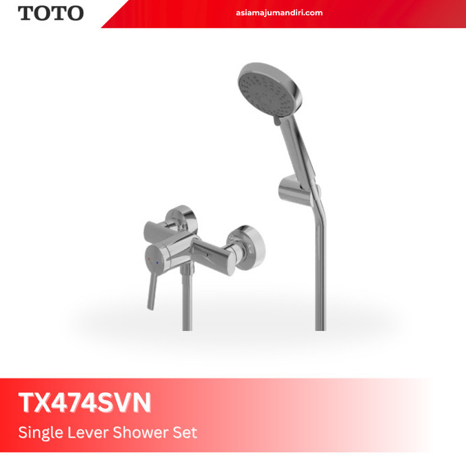 KERAN SHOWER SET | KERAN MIXER TOTO | KERAN PANAS DINGIN TOTO TX474SV