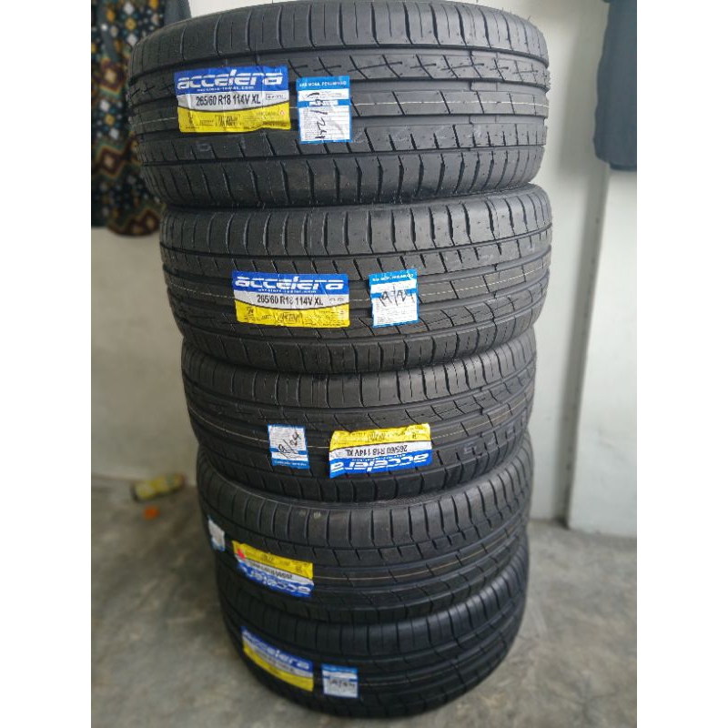 Ban Mobil Accelera 265 60 R18 Ukuran Standart Pajero Fortuner
