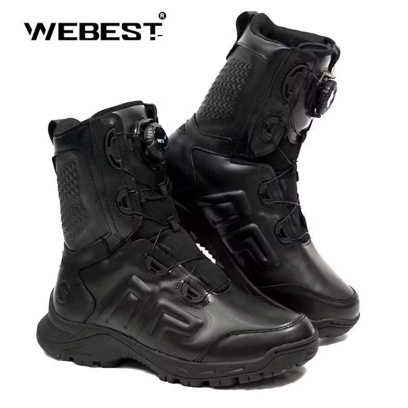 SEPATU PDL WEBEST CENTURY TALI PUTAR KULIT SAPI ORI