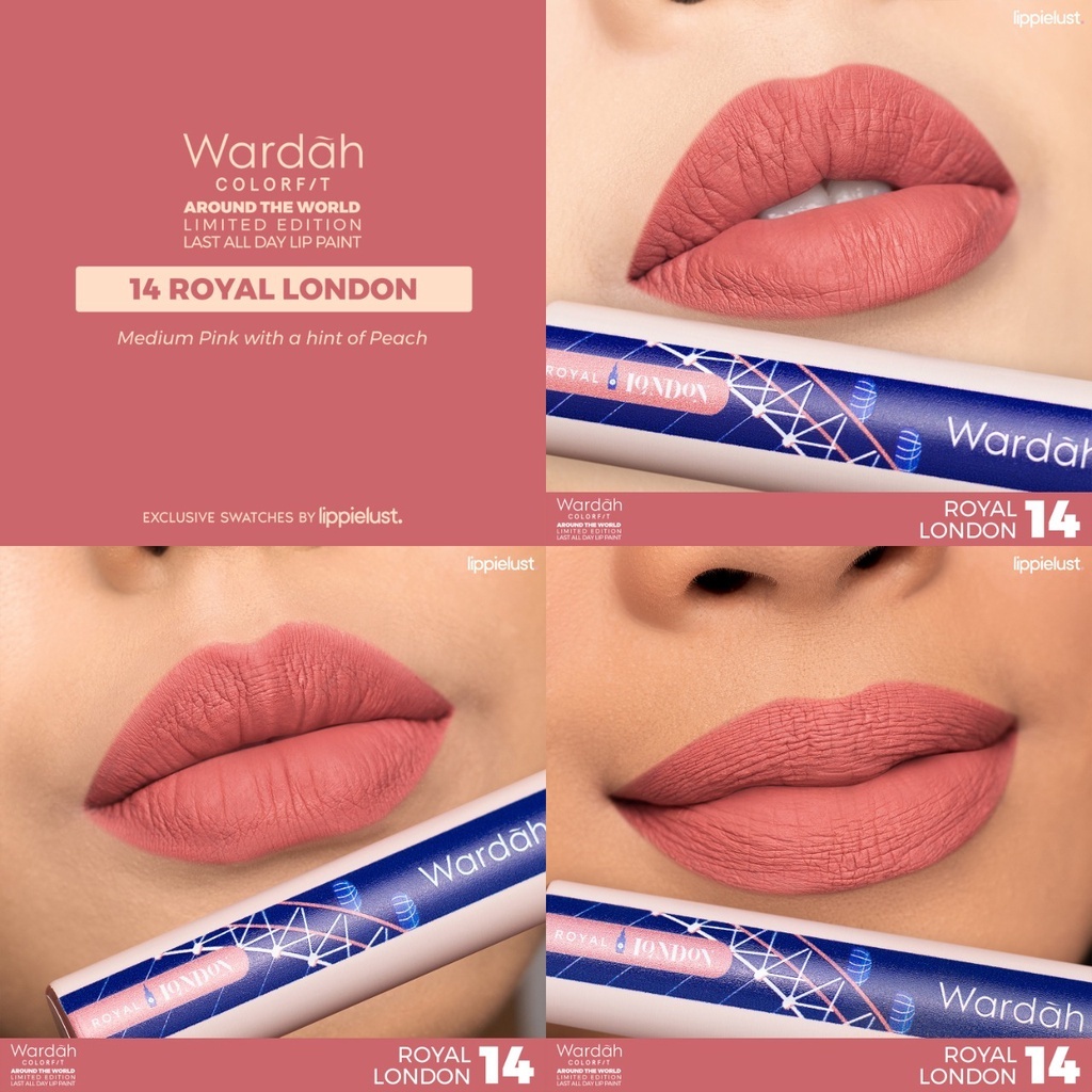 [PROMO MURAH] WARDAH Colorfit Last All Day Lip Paint Khusus nomor 00 ALLURING JAKARTA / 13 DUBAI LUX