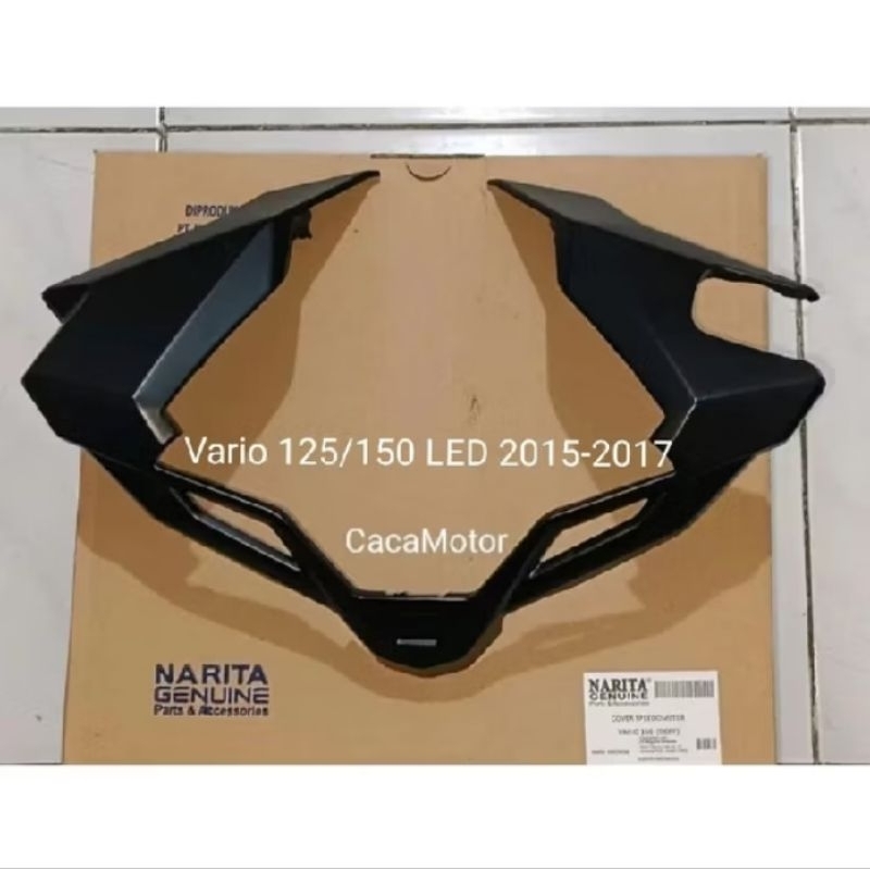 cangkang kepala batok Vario 125/150 led old 2015-2017 hitam