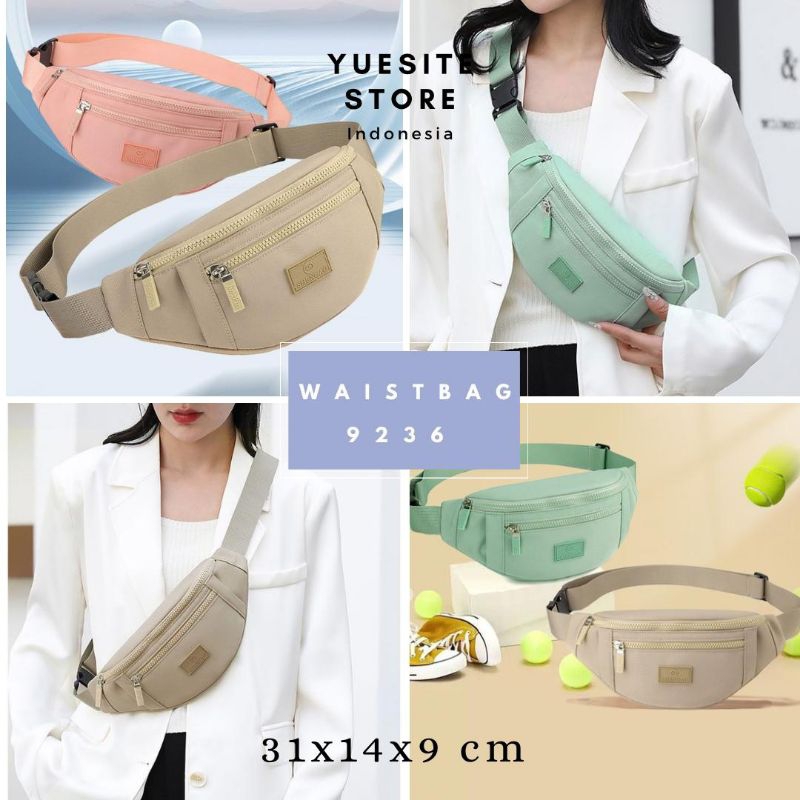 TAS PINGGANG IMPORT WAISTBAG WANITA PRIA