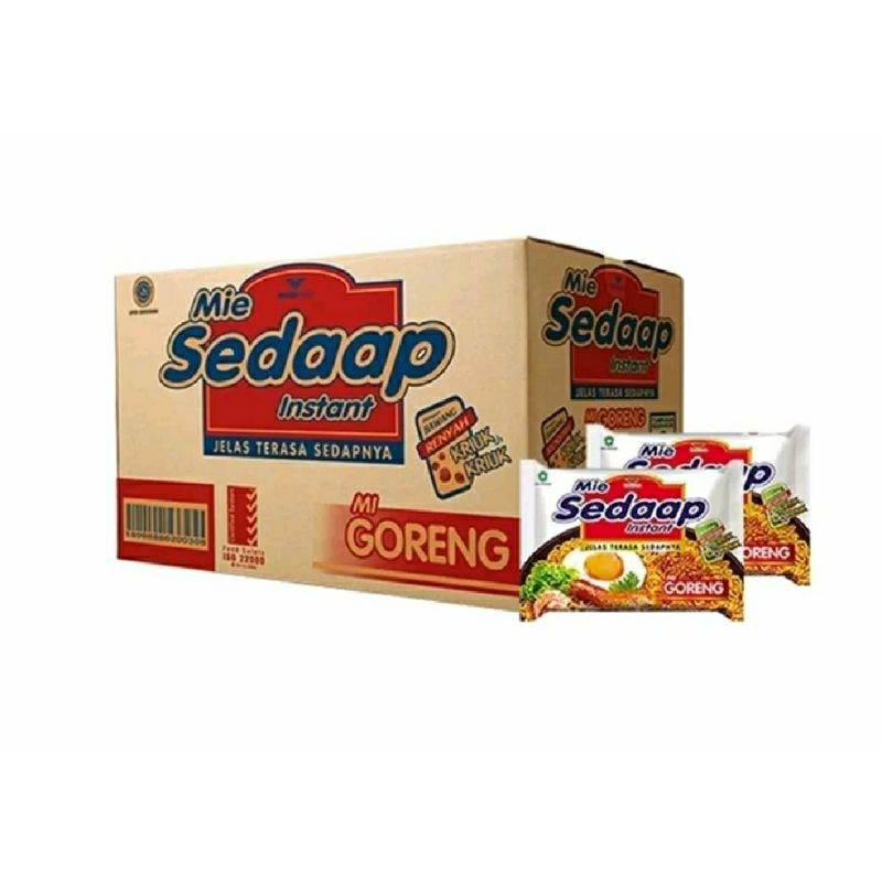 

MIE SEDAP GORENG & KUAH 1 Karton isi 40 pcs
