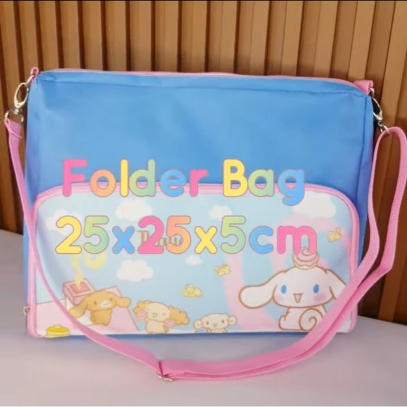 FOLDER BAG PRINT MOTIF CUSTOM NAMA ANAK Tas Les Anak Sekolah GOODIE BAG SOUVENIR ULTAH GOODIE BAG