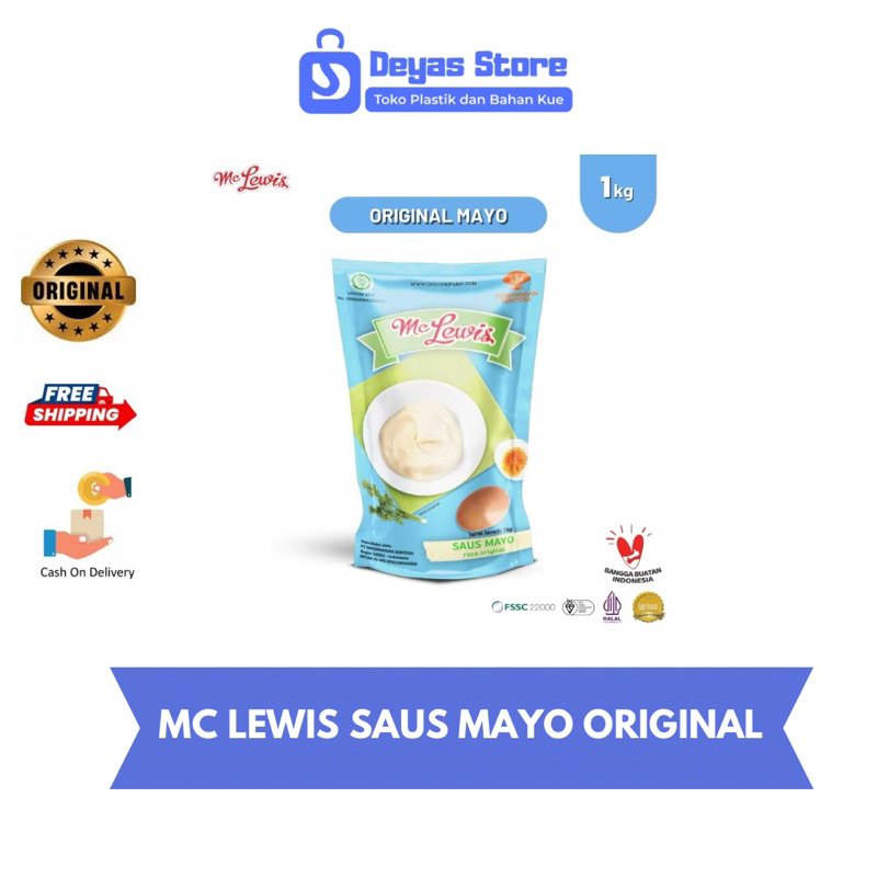 

Mc Lewis Saus Mayo Original 1kg