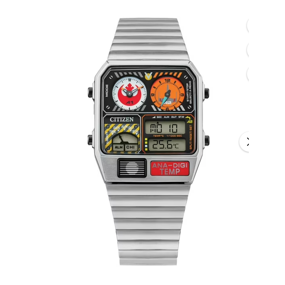 PO Citizen Men's Star Wars Rebel Pilot Ana-Digi Watch JG2108-52W - BISA REQUEST PRODUK LAIN DARI USA