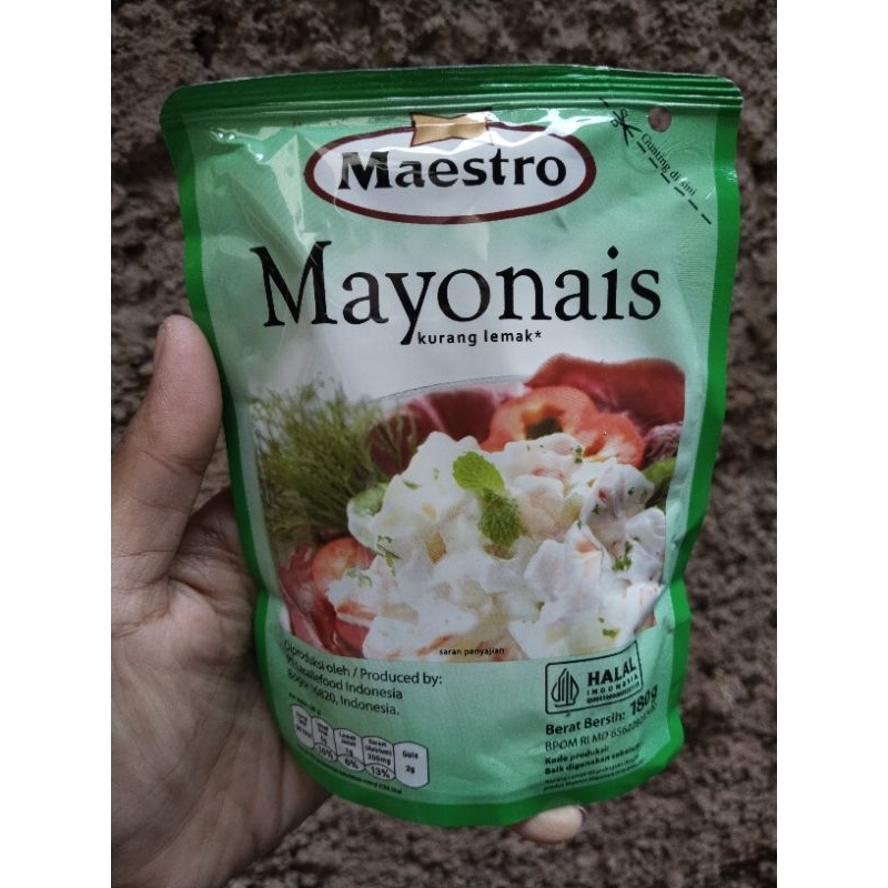 

Maestro Mayonais Kemasan 180 Gram