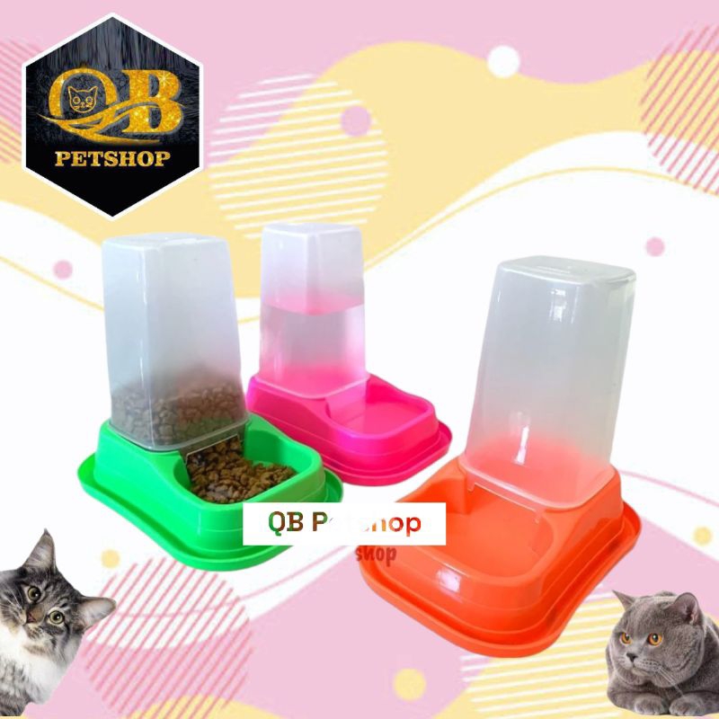 Dispenser makan kucing otomatis