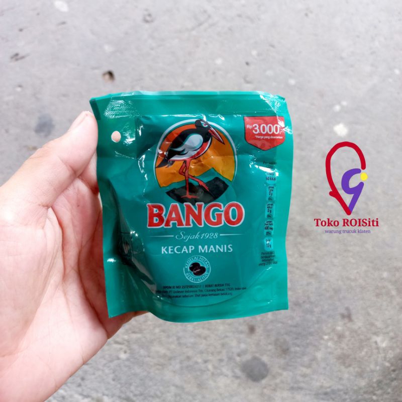 

(TRS) kecap manis bango 77gr