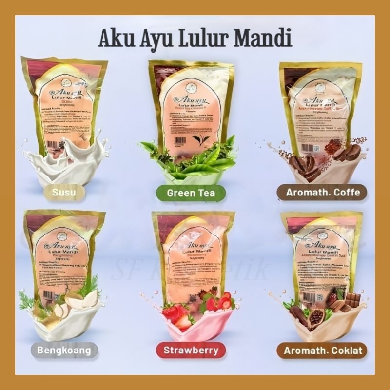 AKU AYU Lulur Mandi / Scrub Badan 250g