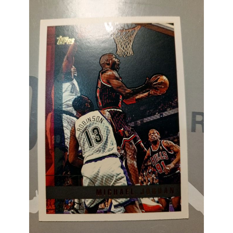 Kartu Basket NBA Michael Jordan kartu basket Topps Michael Jordan kartu Michael jordan