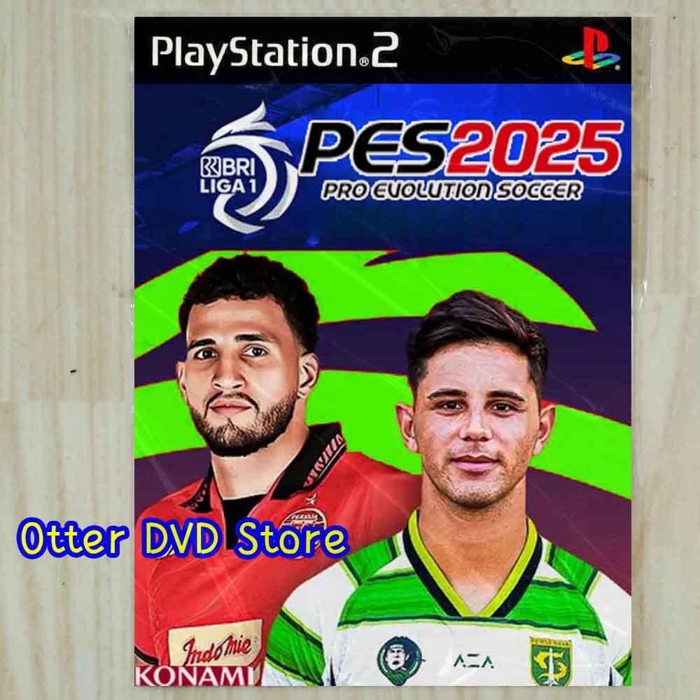 Kaset Game PS 2 PS2 PES 2025 Summer Transfer + Liga 1 BRI
