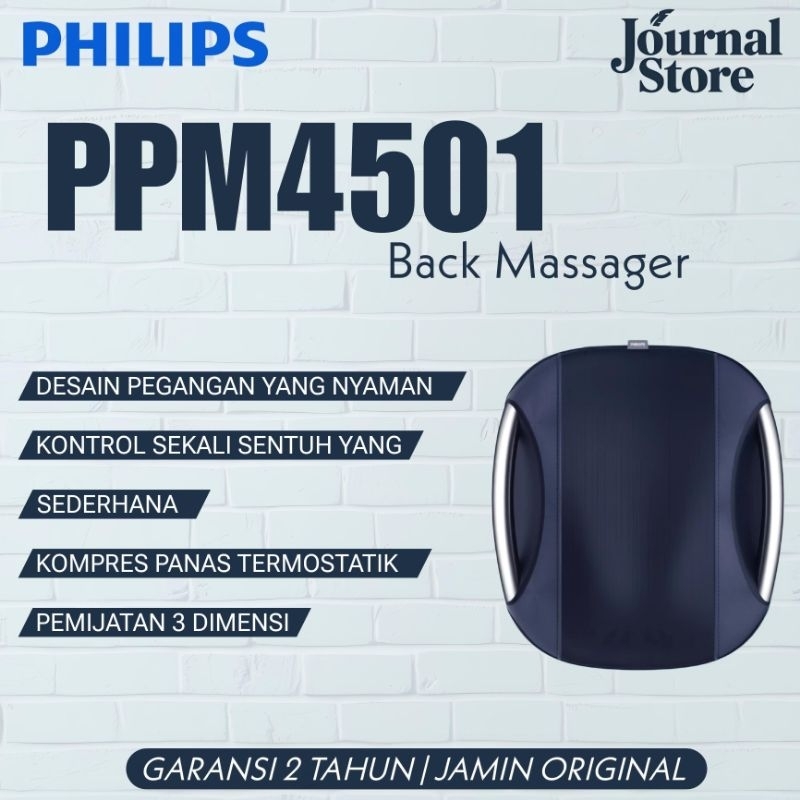Philips massage PPM4501 Back/waist Pijat/Constant temperature heating Alat Pijat Punggung Duduk Gara