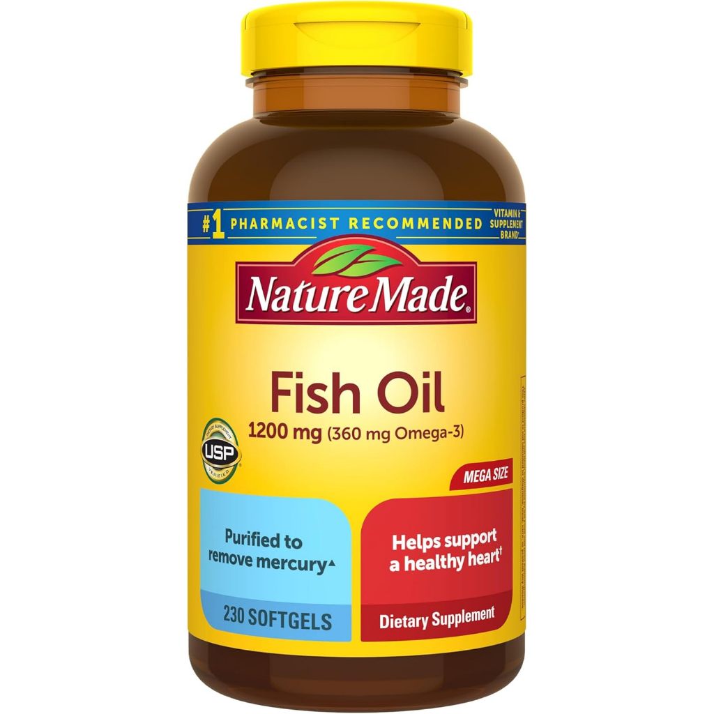 Nature Made Fish Oil 1200 mg (230 softgel)