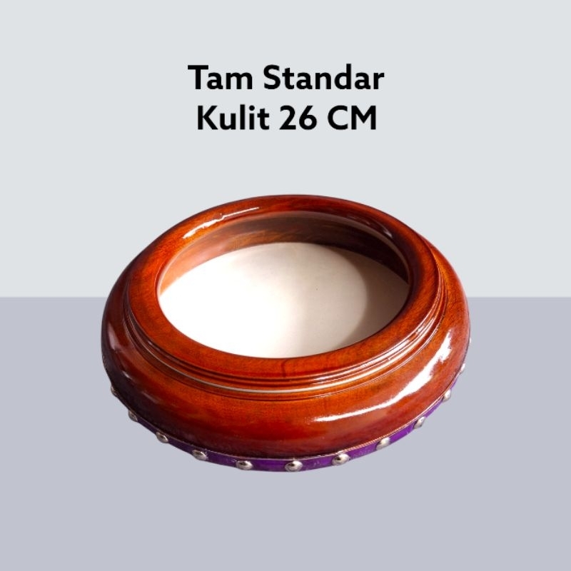 Tam tung Rebana Hadroh Natural Kulit