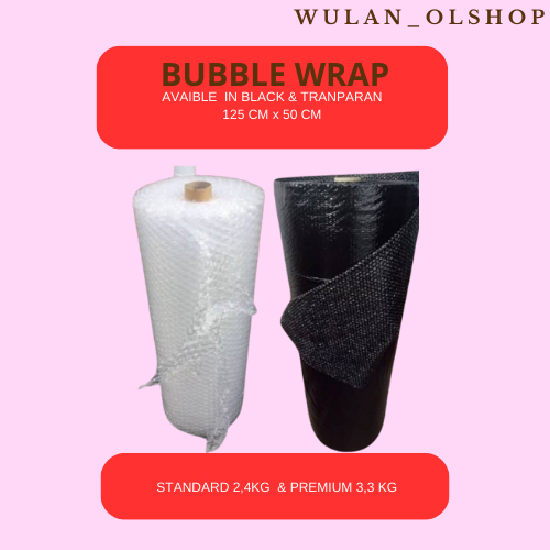 

Plastik Bubble Wrap 125 X 50 Meter Bubblewrap 2,4 KG DAN 3 KG