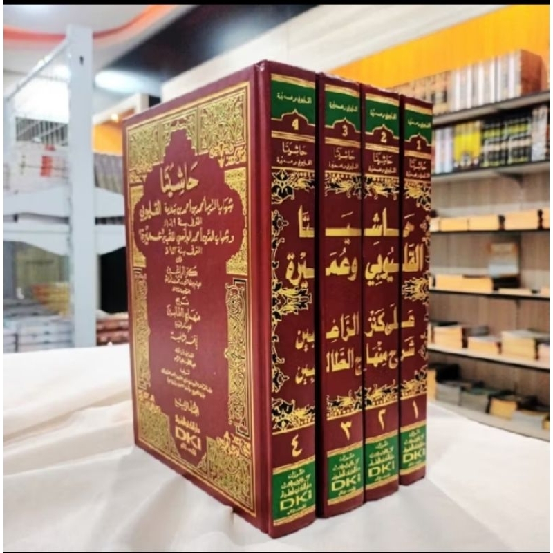 Hasyiyata al Qolyuby wa Umairoh ala Kanzur Roghibin Jalaluddin al Mahalli / Qolyubi DKI Kuning