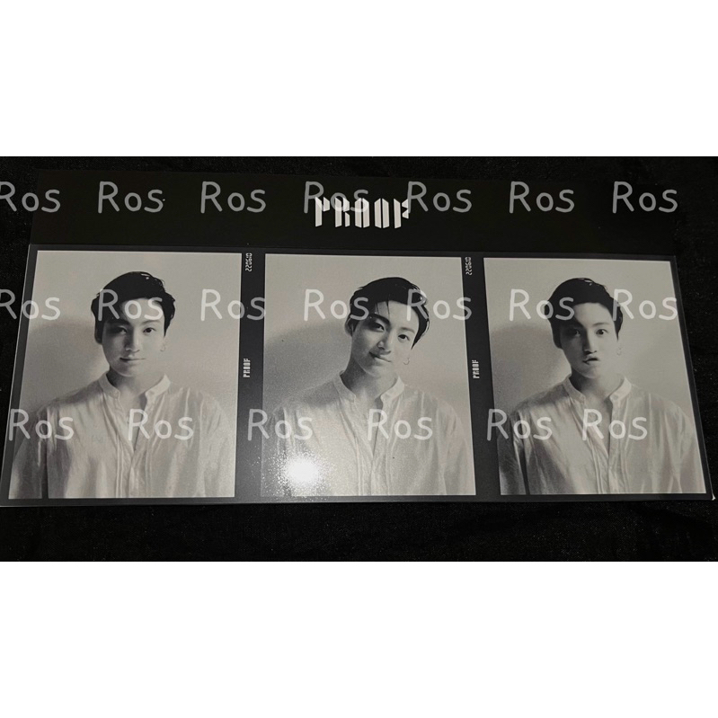 [READY STOCK] POB WEVERSE PROOF - TRIPTYCH PHOTO JK