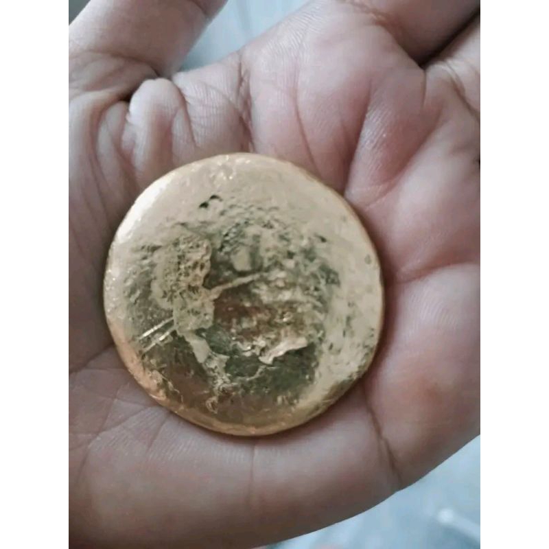 10 gram emas 19 karat msih ada tmpelan pijer