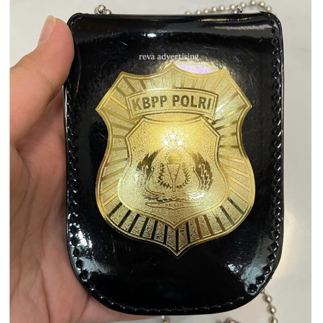 kalung dompet kta kbpp polri (glossy & doff)