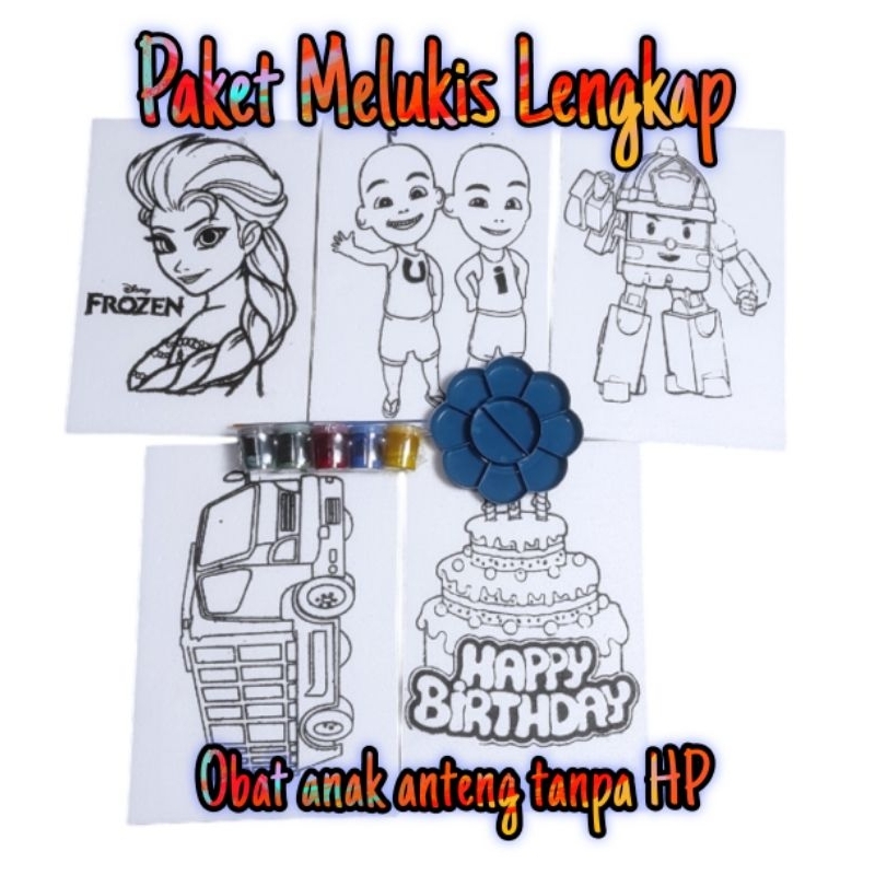 

Paket Lukis Sterofoam lengkap