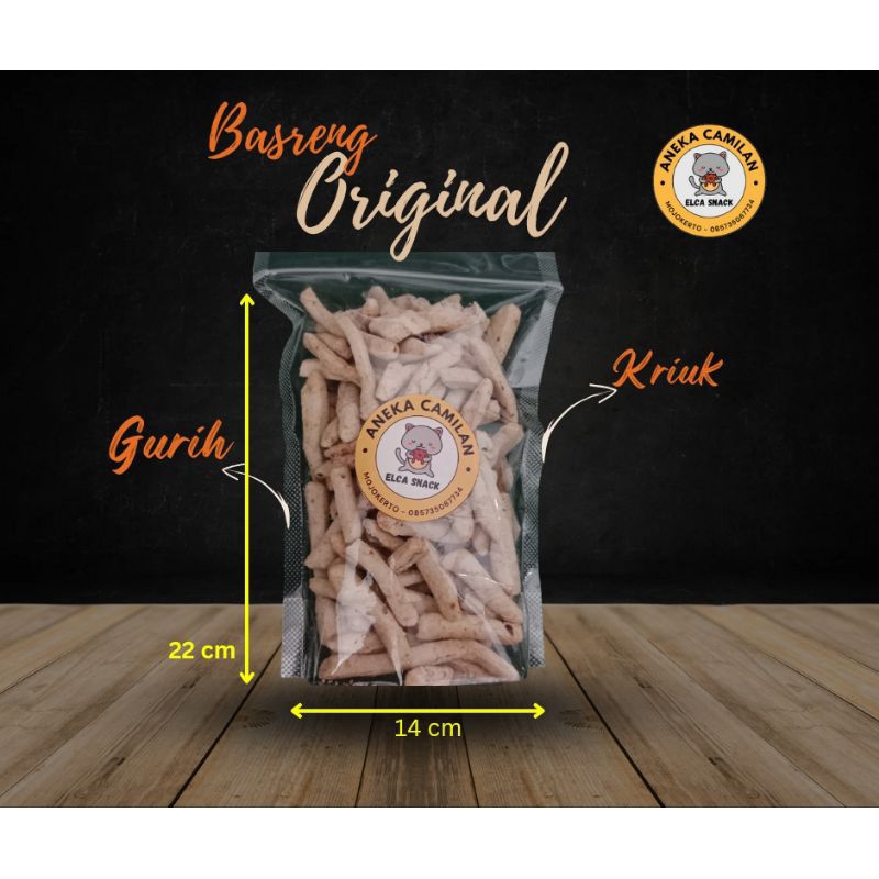 

BASRENG ORIGINAL| 180 GRAM | GURIH ASIN KREK KREK