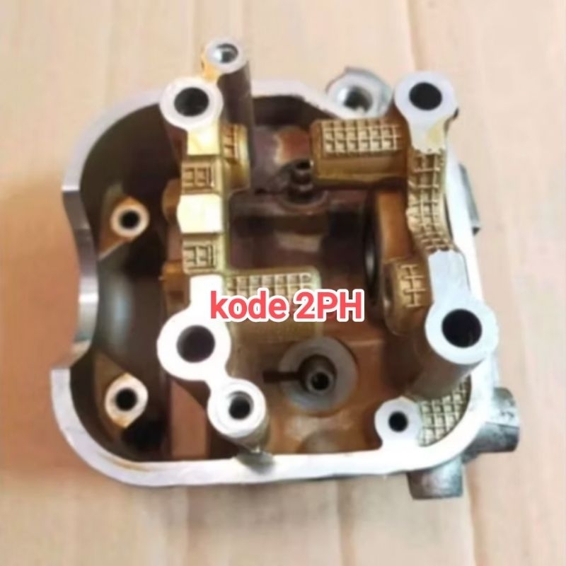 blok head mio m3 kode 2PH bekas copotan asli original cylinder head yamaha mio m3 cylinder head Fino