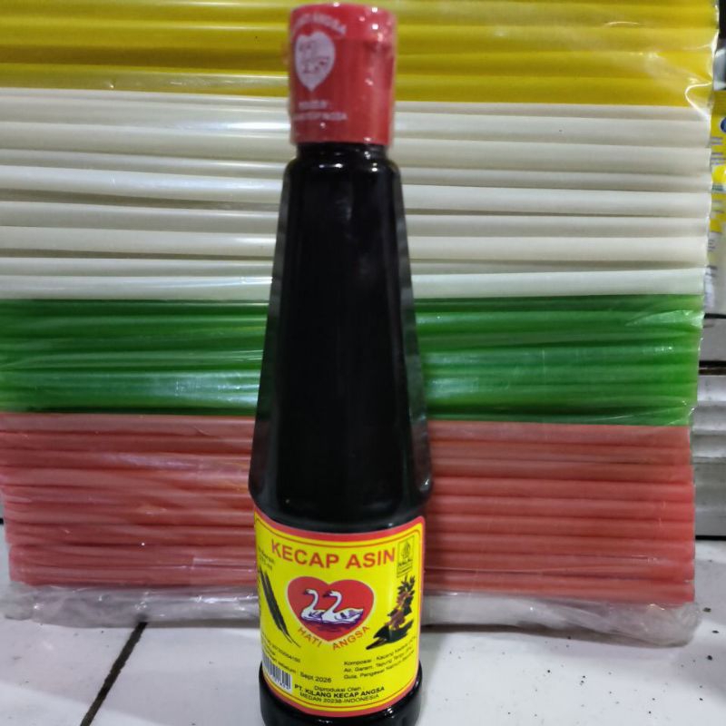 

kecap asin merk angsa /kecap botol asin merk hati angsa