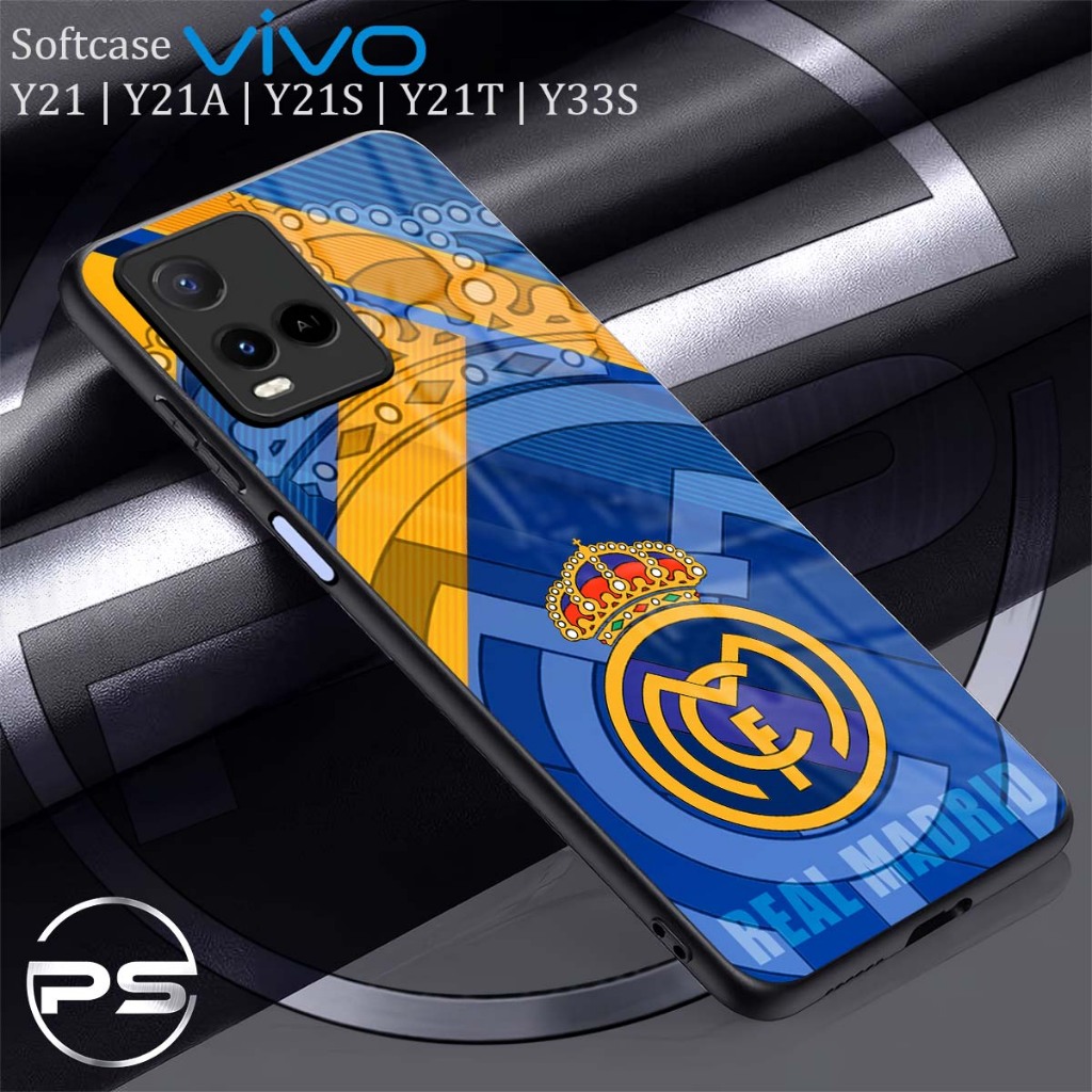 PS79 Softcase Kilau Vivo Y21 Y21A Y21S Y21T Y33S | Case Hp Vivo Y21 Y21A Y21S Y21T Y33S | Kesing Gla