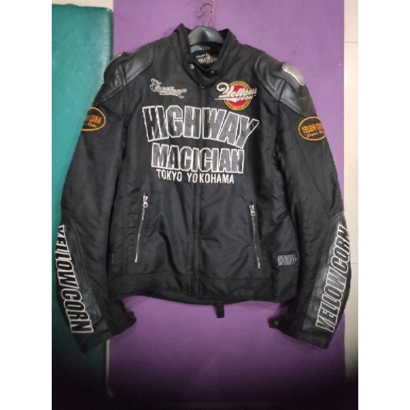 Jacket Touring Motor Titanium Merk Yellow Corn Original🇯🇵🇯🇵🇯🇵