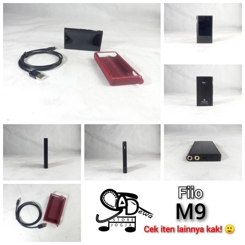 FIIO M9 DAP DIGITAL AUDIO FLAC WAV DSD PLAYER ANDROID MP3 HIRES bekas preloved 2nd second seken