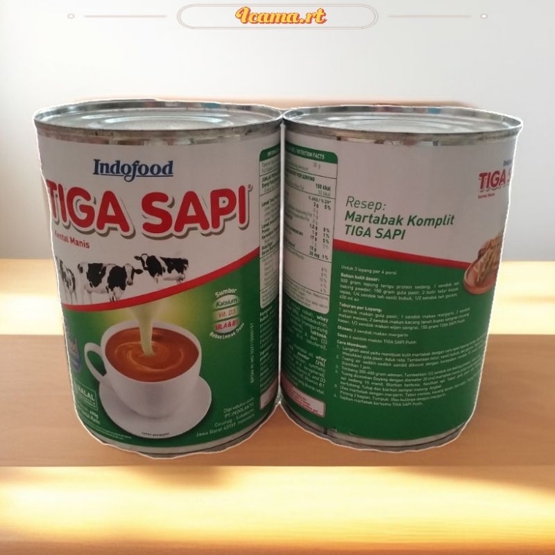 

[Indofood] TIGA SAPI Susu Kental Manis 490gr