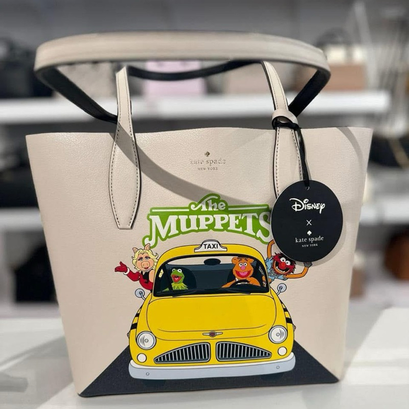 KATE SPADE KS KI966 DISNEY X MUPPETS TOTE BAG