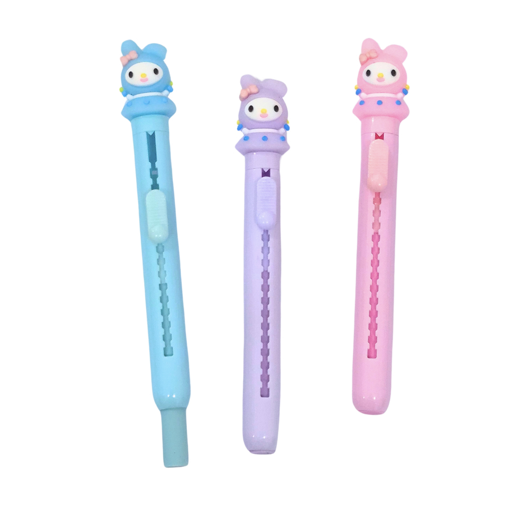 

Bunny Push-Pull Eraser 2372 Melody