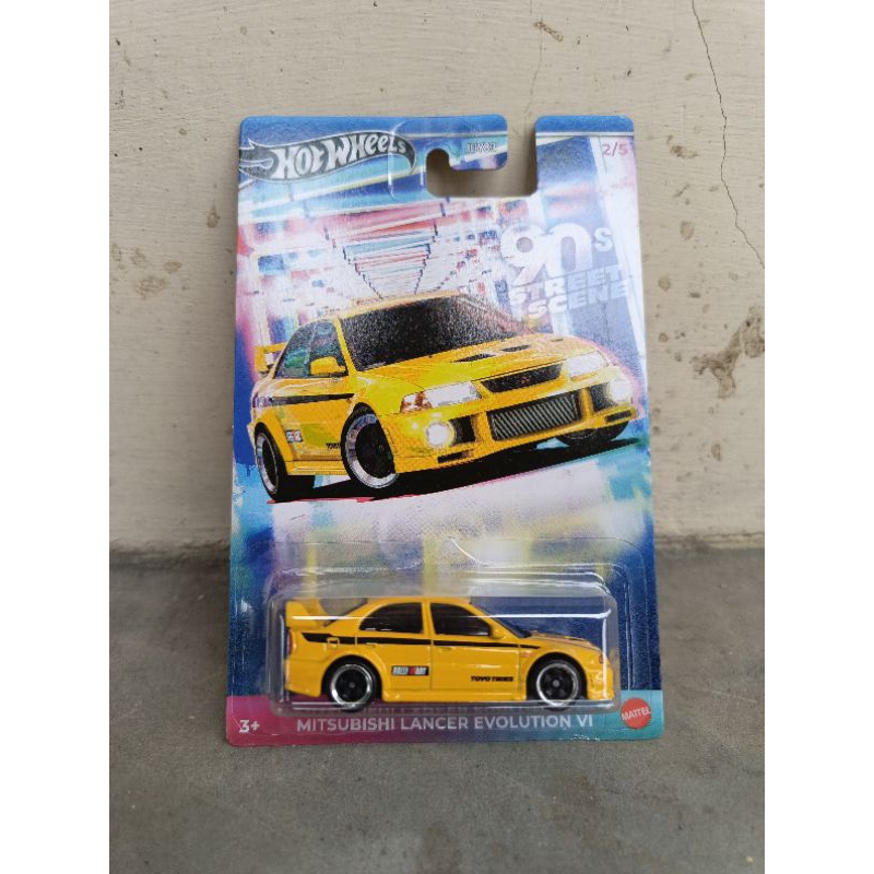 Hot Wheels 90 Street Scene Mitsubishi Lancer Evolution VI