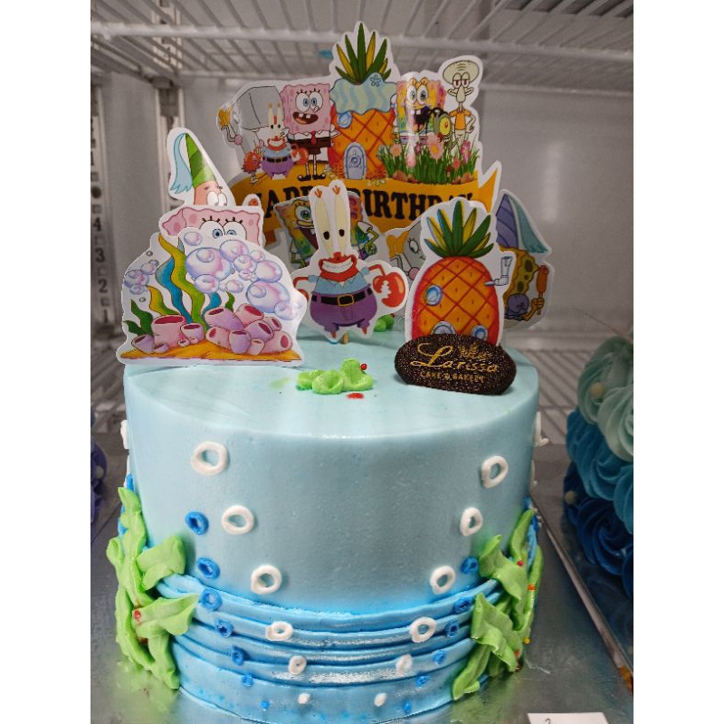 

Kue ulang tahun Spongebob, Birthday Cake Spongebob Diameter 15