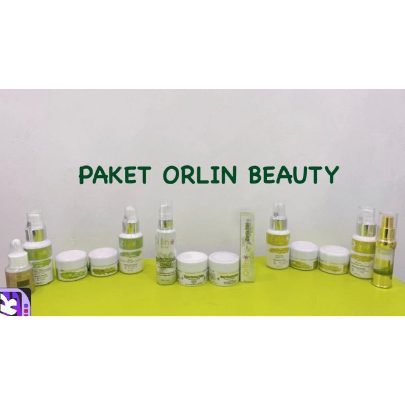 ( GRATIS DOUBLE BONUS ) PAKET SKINCARE ORLIN BEAUTY / ORLIN BEAUTY SKINCARE / ORLIN BEAUTY / ORLIN S