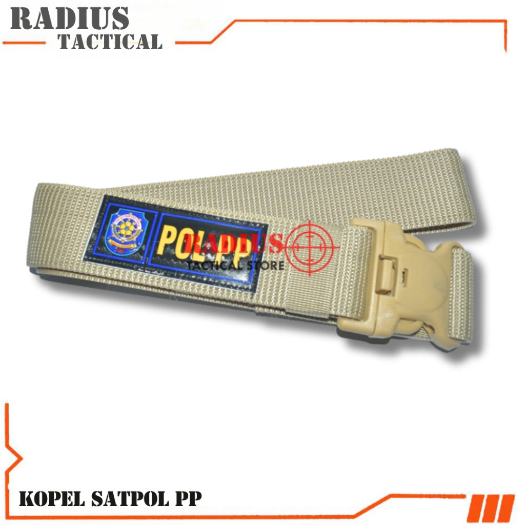 RADIUS - KOPEL SATPOL PP / PERLENGKAPAN SATPOL PP / TACTICAL SERIES COD