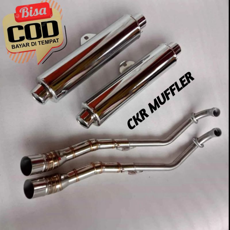 KNALPOT CKD SUARA BOBOKAN SUPRA X, SUPRA FIT, SUPRA X 125 , REVO FIT, REVO ABSOLUTE DLL