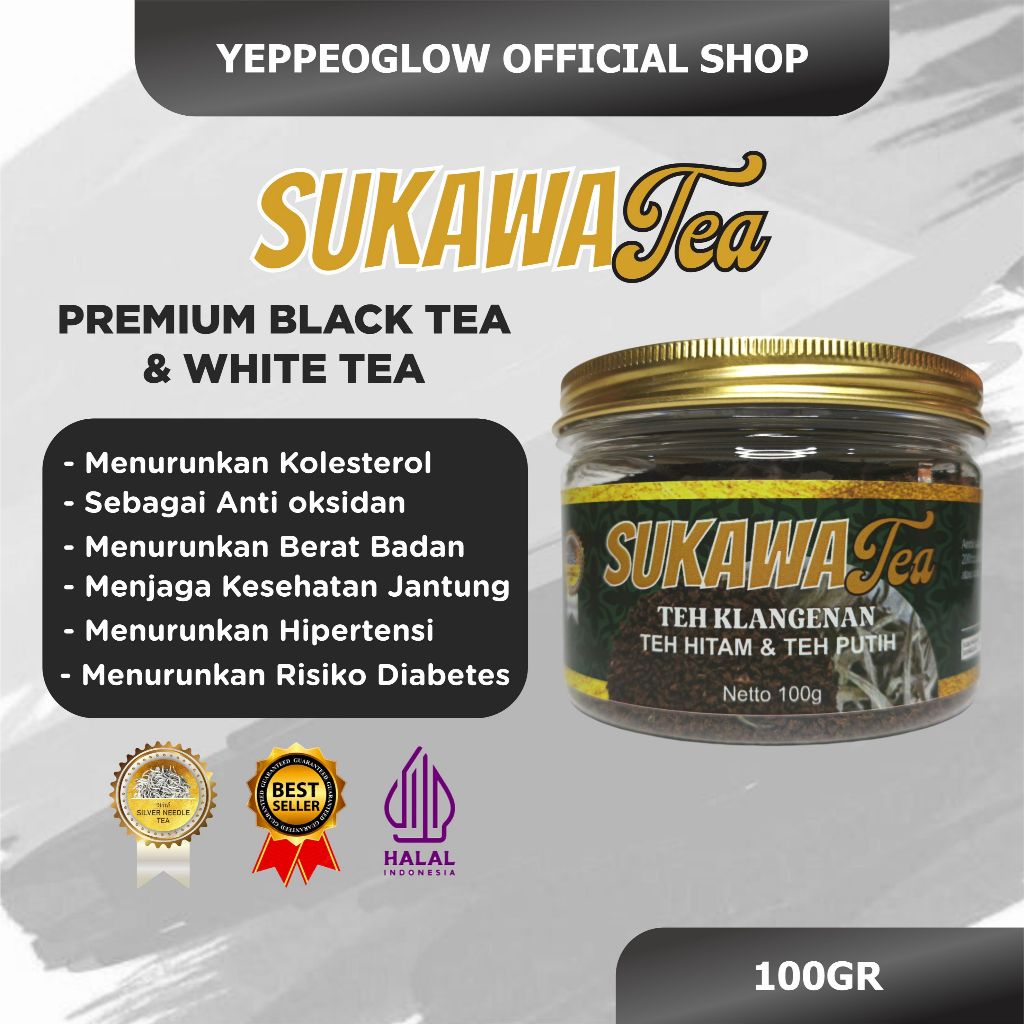

TEH SULTAN SUKAWATEA - TEH BERKHASIAT - 100GR