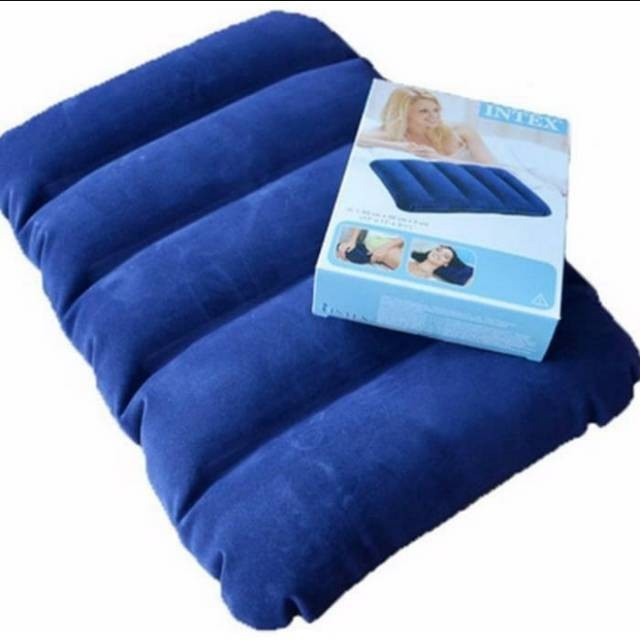 Intex 68672 - bantal angin intex - trevel air pillow - bantal angin murah