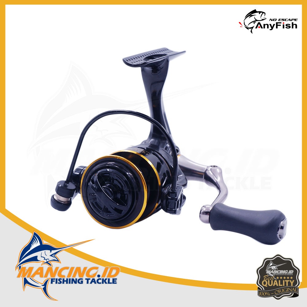 SET PANCINGAN ULTRA LIGHT (UL) Anyfish Demon Carbon Body And Rotor + Kyoto Stream Carbon Solid (Free