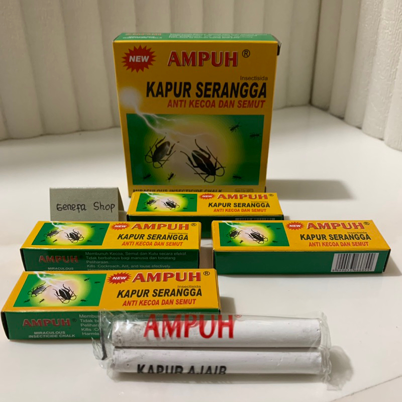 (Isi 2) Kapur semut super Ampuh / kapur serangga / KAPUR AMPUH
