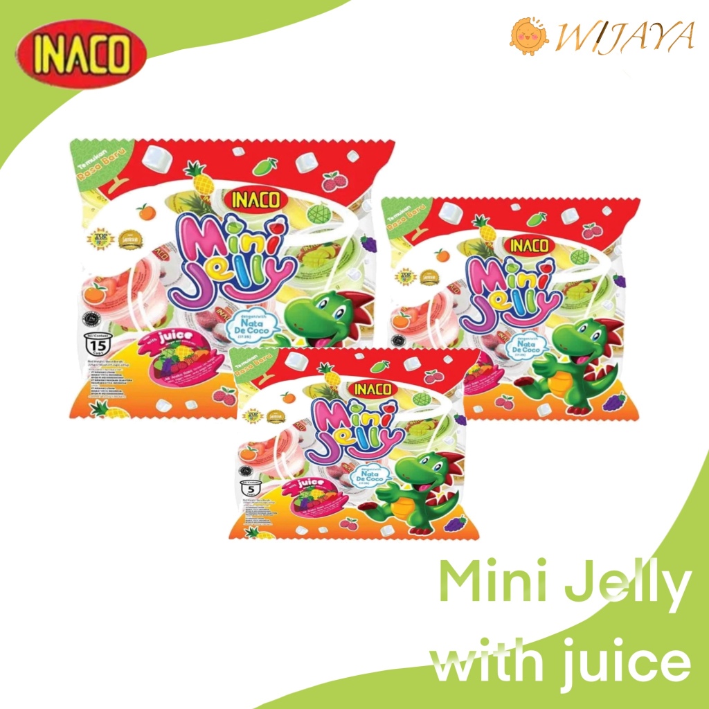 

INACO JELLY MINI Isi 5pcs 15 pcs dan 25pcsrasa buah campur