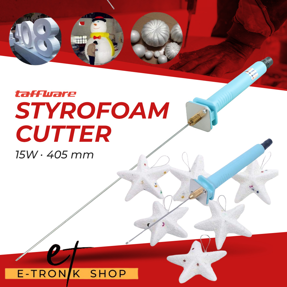 

ETRONIK Taffware Pemotong Busa Polystyrene Styrofoam Cutter 15W 405mm - CT25 - Tosca