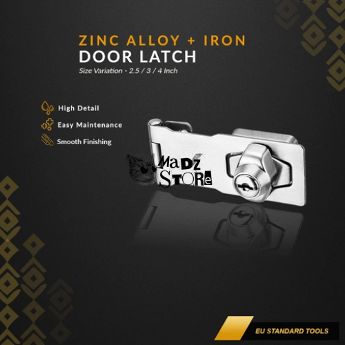 Smart Lock Overpal Kunci Gembok Grendel Pintu Rumah Lemari Baju Pakaian Kaca Jendela Rumah Serbaguna