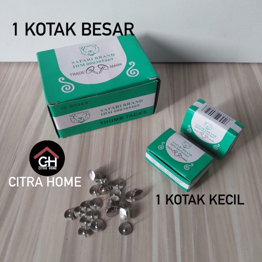 

Safari Paku Pines Payung Thumb Tacks
