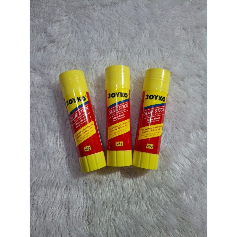 

Glue Stick Joyko GS-25 25 gr/Lem Kertas Batangan Joyko Kuning